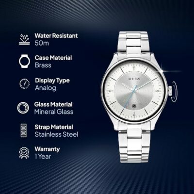 Titan Analog Men's Watch (Dial Colored Strap)