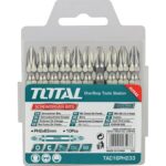 TOTAL Screwdriver Bit 10PCS Set, PH2 x 65mm, Magnetic Nickel Plated