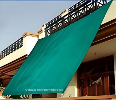 Multiple Sizes High Density Green Net/Shade Net 90% Virgin UV Protected 2 M x 2 M (6.5 FT x 6.5 FT) - Green