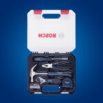 BOSCH Professional ‎2.607.002.791 Hand Tool Kit (12 Pieces, Blue, Hard Case)