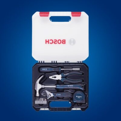BOSCH Professional ‎2.607.002.791 Hand Tool Kit (12 Pieces, Blue, Hard Case)