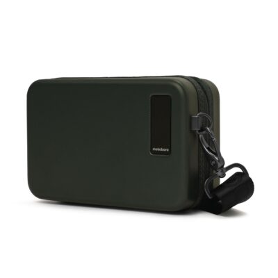 MOKOBARA unisex-adult Solid 7 Cms Sling Bag (M_Seaweed Green) |Material: Polycarbonate
