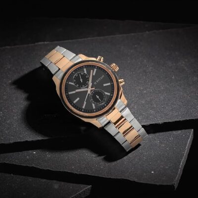 Titan Neo Analog Silver Dial Men's Watch NN1733KM03/NP1733KM03