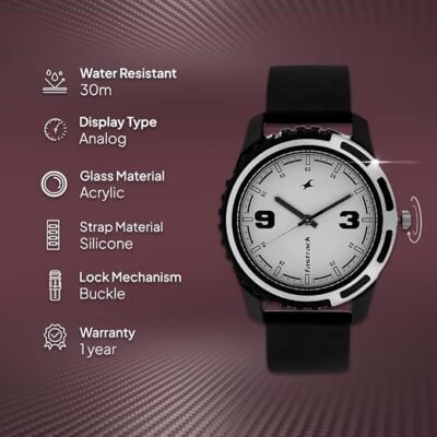 Fastrack Casual Analog White Dial Men's Watch NM3114PP01/NN3114PP01/NP3114PP01