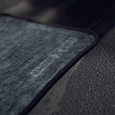Microfiber Car Cleaning Cloth - OG Soft 500 GSM Extra Large (35x75 CM) Microfiber Cloth for Car and Bike - Suede Edging for Scratchless Drying and Detailing