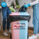 Great Value Garbage Bags | XL - 30 X 37 | 15 Bags X 4 Rolls | 60 Counts | Black | Home and Office Multi Purpose Use | Wet And Dry Both