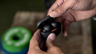 Sony LinkBuds S WF-LS900N Noise Cancellation Bluetooth Earbuds, TWS, Hi-Res Audio, Up to 23Hrs Battery-Black
