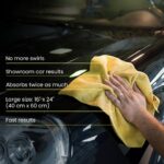 Microfiber Supreme Shine Thick Deep Dual-Sided Washable High Absorbent Car Cleaning Towel (X2010EU)