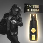 Black Musk Premium Car Perfume Fine Fragrance Car Air Freshener Anti Odor Technology Car Accessory Interior Fabric Spray | 400+ Long Lasting Air Freshener Scent (60 ml)