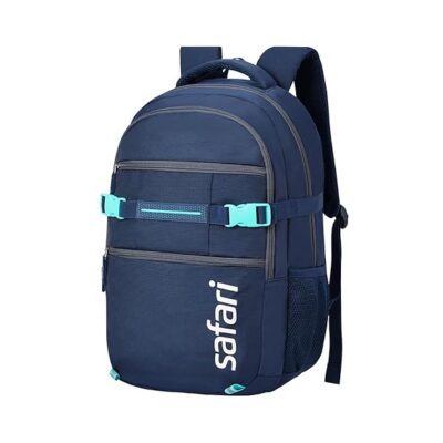 Safari Surge Laptop Bag, 30 Ltrs, 2 Compartments, 2 Front Smart Organizers, Water Resistant, College Bag for Men & Women, School Bags for Boys & Girls, Laptop/Office Backpack for Men & Women