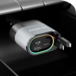 Fast Car Charger 72W with 80CM Retractable Type-C & 30-pin Port Cables – Simultaneous Charging for 4 Devices – Universal Car Mobile Charger for All Smartphones & Tablets
