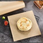 Brown Butter Paper for Food Wrapping – 12x12 Inch | Pack of 50 Sheets | Food Grade, Grease-Resistant | Eco-Friendly Disposable Wrap for Snacks & Burgers