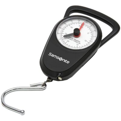 Samsonite Manual Luggage Scale, Black, Max 1.8 Kg