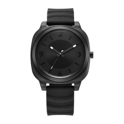 Fastrack Analog Black Dial Unisex's Watch-68034PP03W