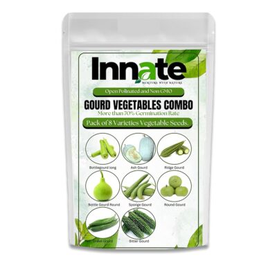 Gourd Vegetables Combo Seeds Pack of 8 Varieties Approx 2000+ Seeds. Premium Vegetable Seeds | Sow and Grow Fresh Healthy Seed in Your Garden Perfect for Home & Terrace Gardening.