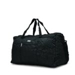 Samsonite Nylon Foldaway Medium Duffel Bag, Black, 30 Cm