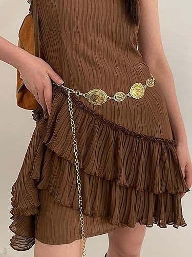 Belts for Women and Girls Stylish Kamarbandh Kamar Chain Waist Belt for Dresses Jeans Saree