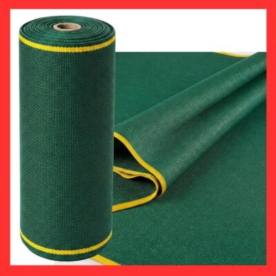 Green Shade Net, 75% UV Sun Protection, for Terrace, Garden, Green House, Balcony, & Gardening Multipurpose Agro Netting Size: (10 FT X3 FT)