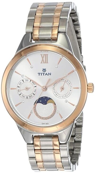 Titan Neo Analog Silver Dial Women's Watch NM2590KM01/NN2590KM01/NP2590KM01