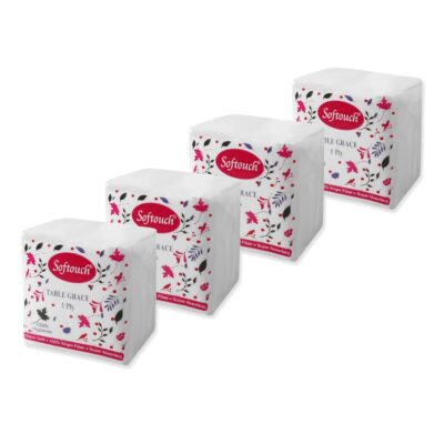 Tissue Paper Napkins 100 pcs. Each- Set of 4