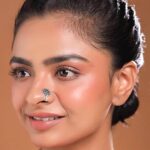 Nose Pin for Women and Girls | Traditional Silver Oxidised Nose Pin Without Piercing | German Silver Nose Pin Set | Floral Shaped Nosepin Combo | Accessories Jewellery for Women | Birthday Gift for Girls and Women Anniversary Gift for Wife