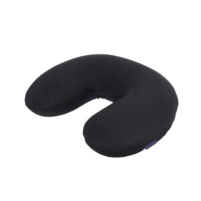 Samsonite Comfortable 3 in1 Microbead Travel Pillow/Neck Pillow for Travel in Flight/Aeroplane for Men & Women, Grey