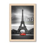 ArtzFolio Wall & Table Photo Frame | 8x12 Inch (20x30 cm) Natural Brown | Collage Frame for Living Room, Bedroom, Home & Office Decoration (D559)