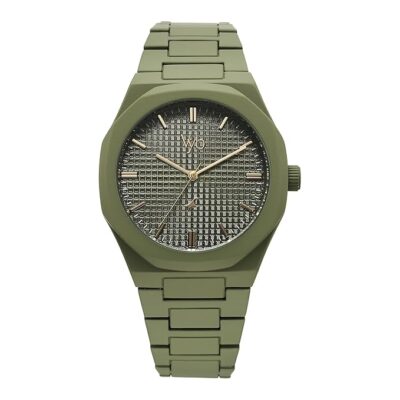 Fastrack Vyb Hustler Quartz Analog Green Dial Watch for Men