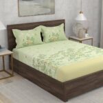Portico New York Super King Size Flat Bedsheet with 2 Pillow Covers Cadence 11