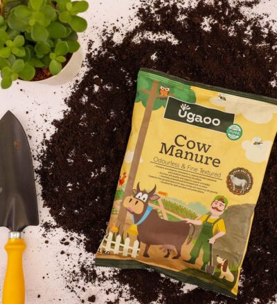 Cow Dung Manure Fertilizers for Plants & Home Gardening - 5 kg