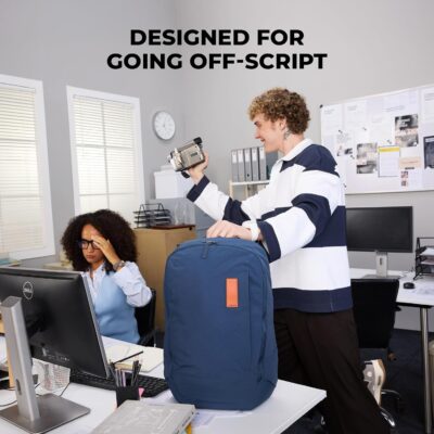 MOKOBARA The Aisle Backpack | Fits 15.6 Inch Laptop, 19 Liters Capacity, Water-Resistant Aerology Nylon, Lightweight & Durable | Ergonomic Design With Padded Straps (Good Genes)