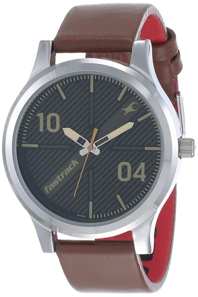 Fastrack Fundamentals Analog Brown Dial Men's Watch NM38051SL02 / NL38051SL02