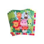 Jungle Animals Safari Theme Paper Napkins Tissues for Jungle Animal Theme Party/Birthday Decorations for Boys-16 Pieces