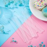 Acrylic Cakesicle Sticks - Reusable Mirror Ice Cream Sticks for DIY Crafts - Transparent Solid Style - Ideal for Candy, Ice Creamsicle, and Mini Acrylic Craft Projects Pack of 10