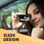 Car Air Freshener Gel, (Amber Vanilla Fragrance), Long Lasting Scent For Refreshing Drive, Car Freshener Perfume, Car Interior Accessories And Strong Fiber Perfume, Lasts Up To 60 Days