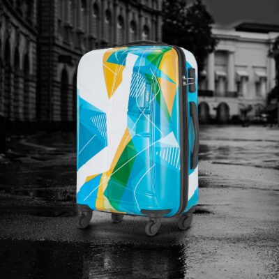 Safari LUMA 65 Cms Medium Check-in Trolley Bag Hard Case Polycarbonate 4 Wheels 360 Degree Wheeling System Luggage, Trolley Bags for Travel, Suitcase for Travel, Multicolour
