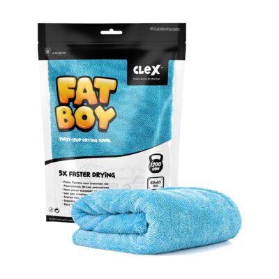 Microfiber Towel - 1200gsm Thick Edgeless Towel for Cars & Bikes, Ideal for Quick Drying (Blue, 40x60cm) (Pack of 1)