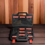 BLACK+DECKER A7200 109-Piece Drill Machine Bits & Screwdriver-Bit Accessories Set with Magnetic Drive Guide & Storage Case Ideal for Wood, Masonry & Metal, 6 Month Warranty, ORANGE & BLACK