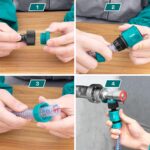TOTAL Mr Light 3 Pcs Hose Quick Connectors Set Abs Material Thws030301