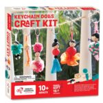 Keychain Dolls – Art and Craft Kit for Girls 9–12, Make 15 DIY Keychains, Creative Activity Toy, Gift for Kids Ages 8+, Teens, Adults, Perfect for Birthdays
