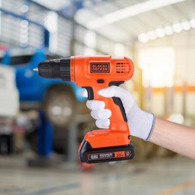 BLACK+DECKER LD120VA 20V MAX*POWERECONNECT Li-ion Cordless Drill/Driver + 30 pc. Kit set