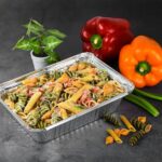 Aluminum Silver Foil Container with Lid Cover for Food Packing I Disposal Boxes for Food Parcel I Use and Throw packaging box (250ml - 10 Pcs, 450ml - 10 Pcs, 750ml - 10 Pcs = 30Pcs)