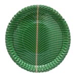 100% Biodegradable Eco Friendly_12 Inch Paper Dinner Plates Pack of 25_Natural Paper Plates_SPOYP2