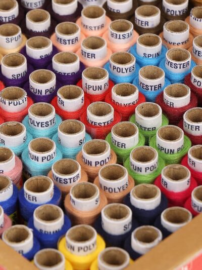 Multicolor Polyester Threads Box for Sewing and Tailoring Craft | Ladies Special Dhaga Sewings Threads Spools with Fast Colour Design | 100 Tubes (150m Each Spools)