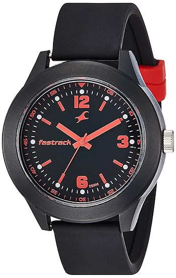 Fastrack Analog Black Dial Unisex Watch-NG38003PP05W / NG38003PP05W