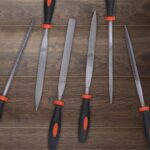 BLACK+DECKER BDHT22148 174mm 6-Piece Steel Needle File Set for Cutting & Smootheing Out Surfaces Ideal for Wood, Metal, Plastic for Home & DIY Use, ORANGE & BLACK