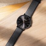 Sonata Poze Quartz Analog Black Dial Leather Strap Watch for Men-SP70025NL01W