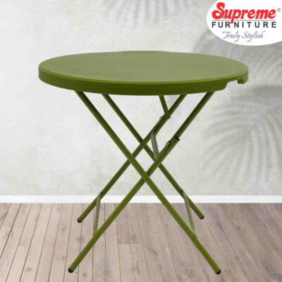 Supreme Bistro Round Foldable Table
