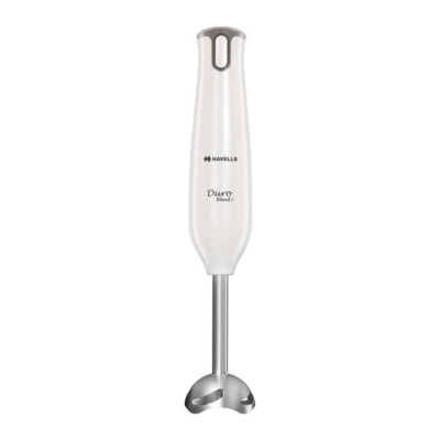 Havells Duro Blend - S Low Noise 300 Watt Hand Blender With Detachable Stainless Steel Stem, Double Bush,Copper Motor & 2 Years Warranty, 300 Watt