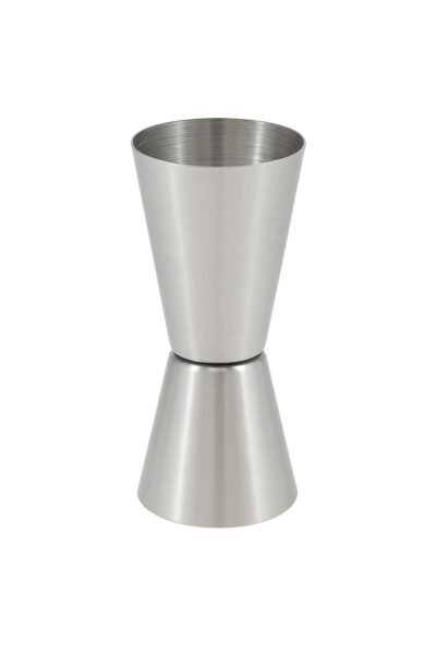 Dynore Stainless Steel Tall Peg Cocktail Jigger | Double-Sided Shot Glass Bar Tool (30/60 ml)
